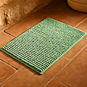 MSV Alfombra de baño Chenille (40 x 60 cm, Verde albahaca) | BAUHAUS