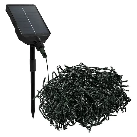 ECD Germany  LED-Lichterkette 560 LEDs 11m für Innen & Außen Warmweiß