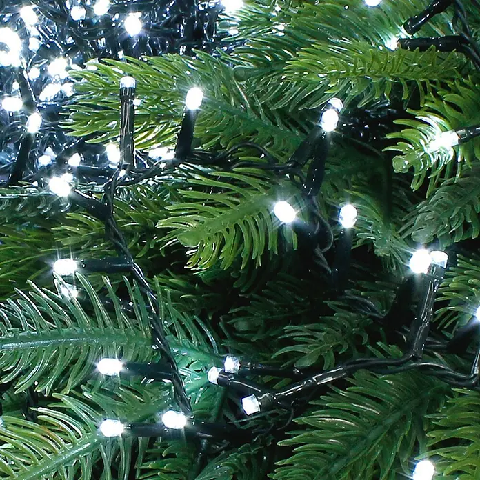 IJspegellichtgordijn, warm wit, voor buiten, 6 m, met stekker, 180 leds, ijspegels, lichtketting met 40 lichtdraden, kerstdecoratie, lichtregen, Kerstmis, advent, tuindecoratie