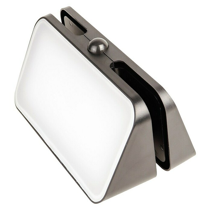 Arte confort Aplique solar para exterior Olvar (2,5 W, Plástico, Blanco neutro, Negro) | BAUHAUS