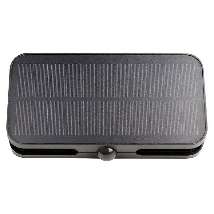 Arte confort Aplique solar para exterior Olvar (2,5 W, Plástico, Blanco neutro, Negro) | BAUHAUS
