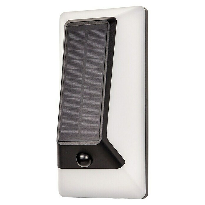 Arte confort Aplique solar para exterior Lexor (1,4 W, Blanco cálido, Blanco) | BAUHAUS