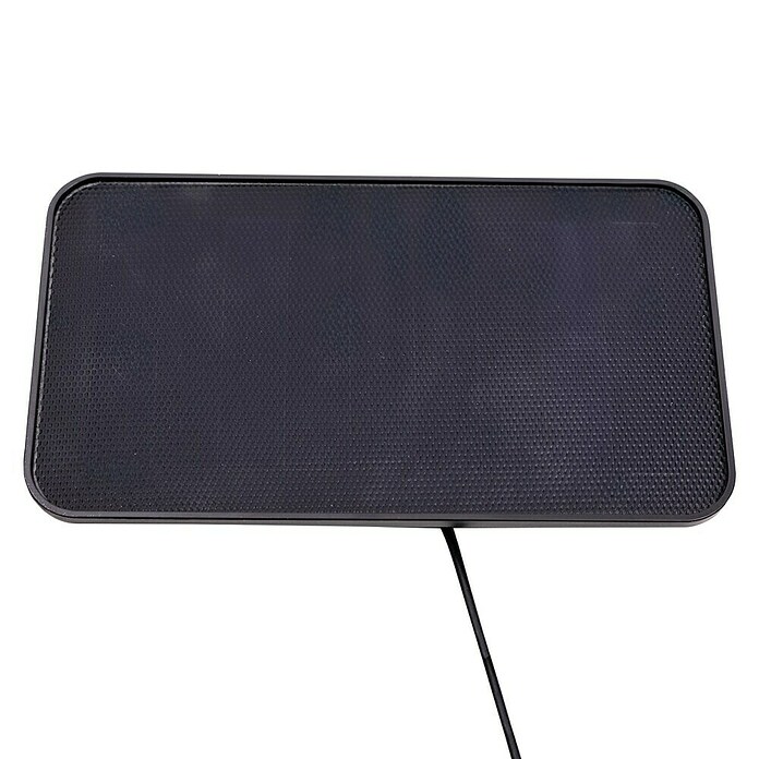 Arte confort Aplique solar LED para exterior Seyla (3,5 W, Blanco neutro, Negro) | BAUHAUS