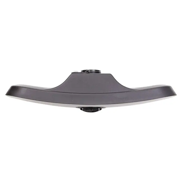 Arte confort Aplique solar para exterior Seyla - 3,5 W, Blanco neutro, Negro - Base de soporte negra con forma de arco con una base central y accesorios de montaje. Perfecto para micrófonos u otros equipos.