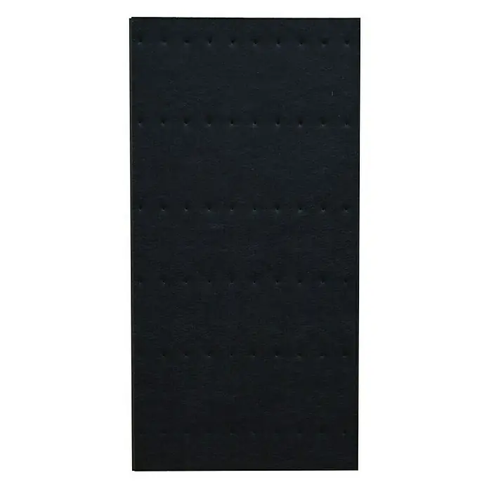 Home Deluxe Akustikpaneel SONIC - Smoked Oak 12er Set - Smoked Oak, L x B x S: 2,2 cm x 40,5 cm x 22 mm, 12 Stk., 3,88 m² - Schwarze Lochplattenisolierung mit gelochter Oberfläche für Schallschutz und Wärmeisolierung.