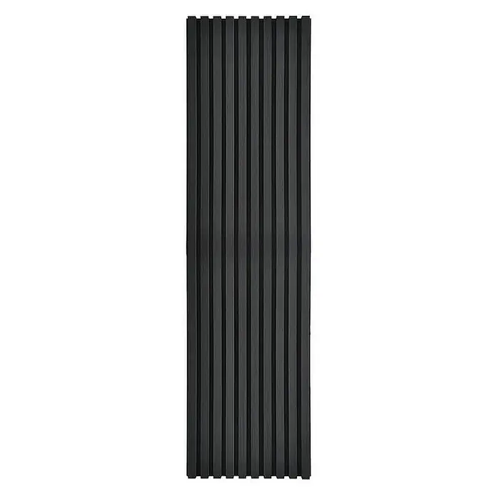 Home Deluxe Akustikpaneel SONIC Black Oak - H 240 x B 40 x T 2,1 cm - Black Oak, L x B x S: 240 cm x 2,1 cm x 21 mm, 1 Stk., 0,97 m² - Holzpaneel mit vertikalen Lamellen in tiefem Anthrazitton für moderne Wandgestaltung und stilvolle Akzente.