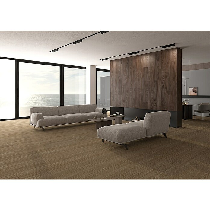 Tau ceramica Keramische tegel Dover Coffee (25 x 150 cm, Coffee) | BAUHAUS