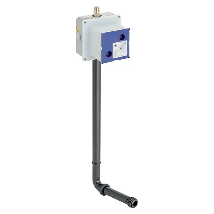 Geberit Fijación para urinarios - Presión de flujo: 800 kPa - Caja de instalación con tubo de desagüe.