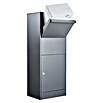 Allux Paketbox 800 Large (L x B x H: 320 x 450 x 115 mm, Anthrazit, Stahl, Paketfach) | BAUHAUS