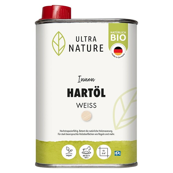 Ultra Nature BIO Hartöl (Weiß, 0,25 l) | BAUHAUS