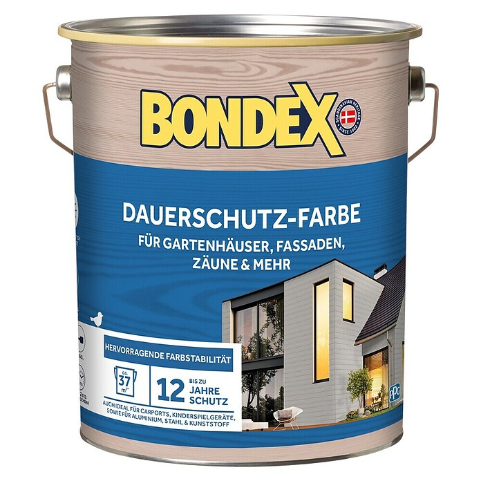 Bondex Dauerschutzfarbe (Schiefer, 4 l) | BAUHAUS