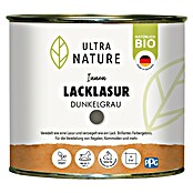 Ultra Nature BIO Lacklasur (Dunkelgrau, 375 ml, Seidenglänzend) | BAUHAUS