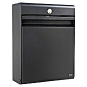 Allux Standbriefkasten Holscher (L x B x H: 175 x 370 x 480 mm, Schwarz, Stahl) | BAUHAUS