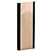 Allux Briefkastenständer 1001 (L x B x H: 55 x 225 x 1 650 mm, Schwarz / Kupfer, Stahl) | BAUHAUS
