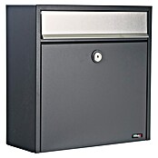 Allux Standbriefkasten 250 (L x B x H: 150 x 360 x 360 mm, Anthrazit, Stahl) | BAUHAUS