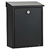 Allux Briefkasten 200 (L x B x H: 140 x 280 x 390 mm, Schwarz, Stahl) | BAUHAUS