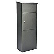 Allux Paketbox 600 (L x B x H: 230 x 380 x 1 050 mm, Anthrazit, Stahl, Paketfach, Zylinderschloss) | BAUHAUS