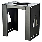 Allux Briefkastenständer 8002 (L x B x H: 225 x 380 x 400 mm, Schwarz, Stahl) | BAUHAUS