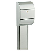 Allux Briefkastenständer Stand 1001 - Universal stand (L x B x H: 55 x 225 x 1 650 mm, Silber, Stahl) | BAUHAUS