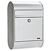 Allux Standbriefkasten 5000 (L x B x H: 160 x 320 x 460 mm, Silber, Stahl) | BAUHAUS