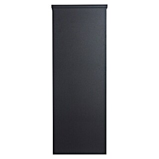 Allux Paketbox 600 (L x B x H: 230 x 380 x 1 050 mm, Schwarz, Stahl, Paketfach)