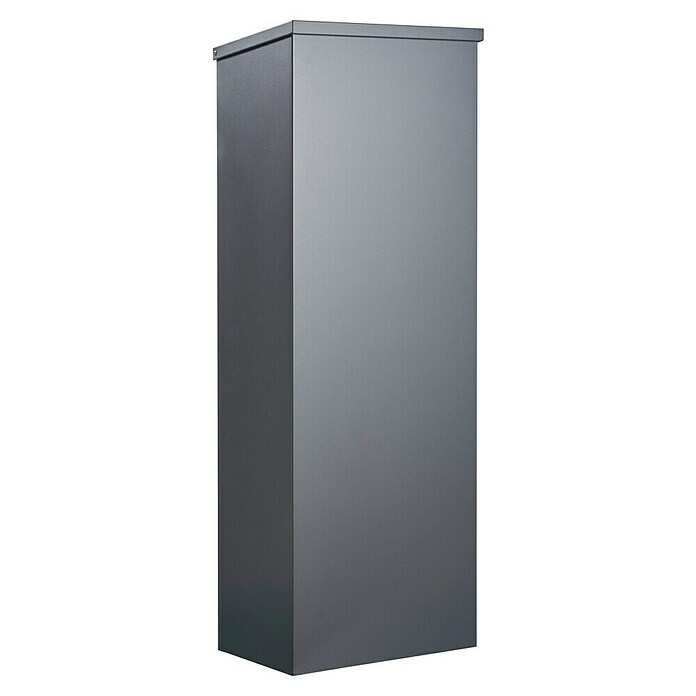 Allux Paketbox 600 (L x B x H: 230 x 380 x 1 050 mm, Anthrazit, Stahl, Paketfach) | BAUHAUS