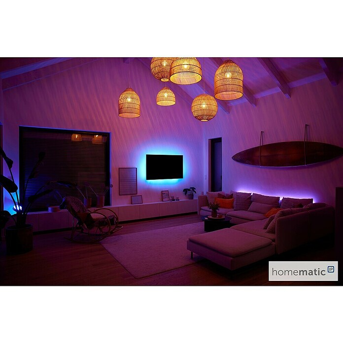Homematic IP Tiras de LED (Largo: 2 m, RGBW, 24 W) | BAUHAUS