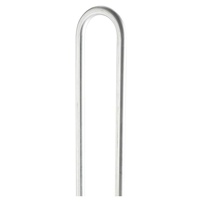 Allux Briefkastenständer Stand 1007 - curved stand (Höhe: 1 770 mm, Silber, Stahl) | BAUHAUS
