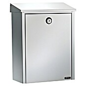 Allux Standbriefkasten 250 (L x B x H: 140 x 280 x 390 mm, Silber, Stahl) | BAUHAUS