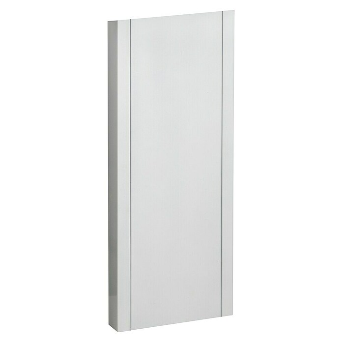 Allux Briefkastenständer 1001 (L x B x H: 55 x 225 x 1 650 mm, Weiß, Stahl) | BAUHAUS