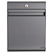 Allux Standbriefkasten Holscher (L x B x H: 175 x 370 x 480 mm, Anthrazit, Stahl) | BAUHAUS
