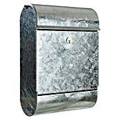 Allux Standbriefkasten 9000 (L x B x H: 165 x 340 x 500 mm, Silber, Stahl) | BAUHAUS