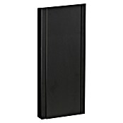 Allux Briefkastenständer 1001 (L x B x H: 55 x 225 x 1 650 mm, Schwarz, Stahl) | BAUHAUS