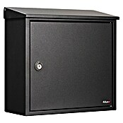 Allux Standbriefkasten 400 (L x B x H: 15 x 360 x 355 mm, Schwarz, Stahl) | BAUHAUS
