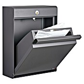 Allux Standbriefkasten Holscher (L x B x H: 175 x 370 x 480 mm, Anthrazit, Stahl) | BAUHAUS