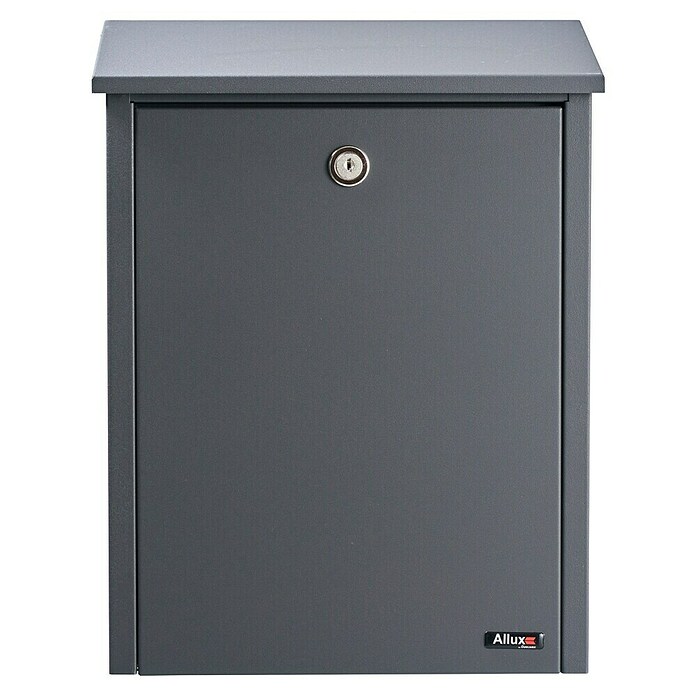 Allux Briefkasten 200 (L x B x H: 140 x 280 x 390 mm, Anthrazit, Stahl) | BAUHAUS