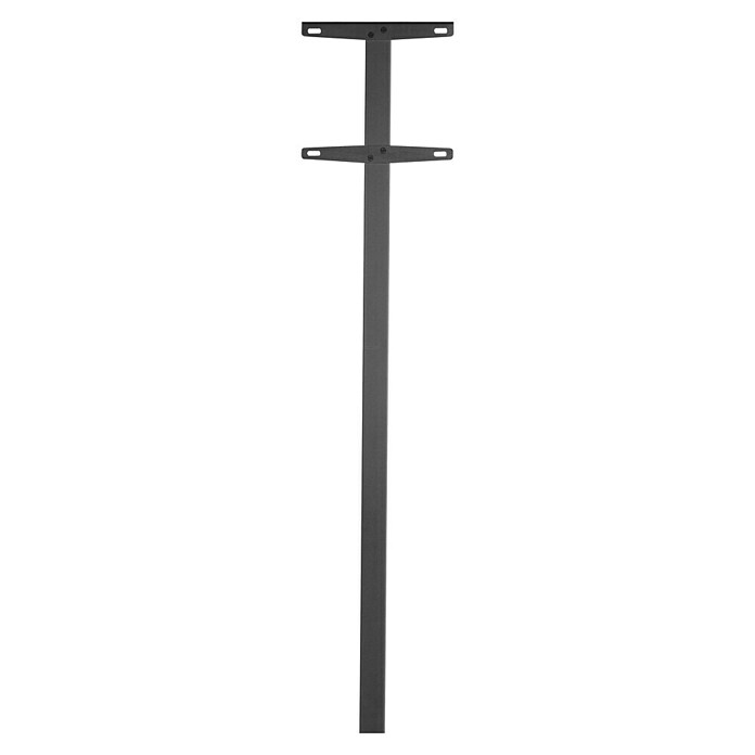 Allux Briefkastenständer 1003 (L x B x H: 20 x 40 x 160 mm, Anthrazit, Stahl) | BAUHAUS