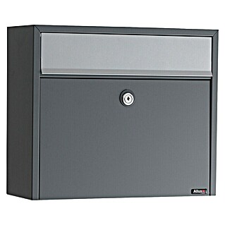 Allux Standbriefkasten LT150 (L x B x H: 150 x 390 x 330 mm, Anthrazit, Stahl)