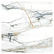 Tau ceramica Keramische tegel Kian Gold (60 x 60 cm, Wit, Glanzend) | BAUHAUS