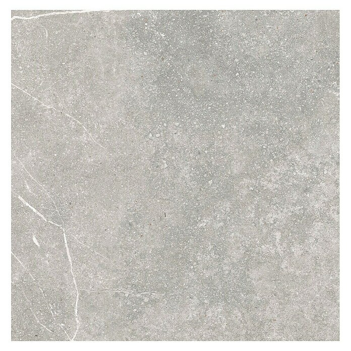 Tau ceramica Keramische tegel Soapstone Silver (60 x 60 cm, Silver, Mat) | BAUHAUS