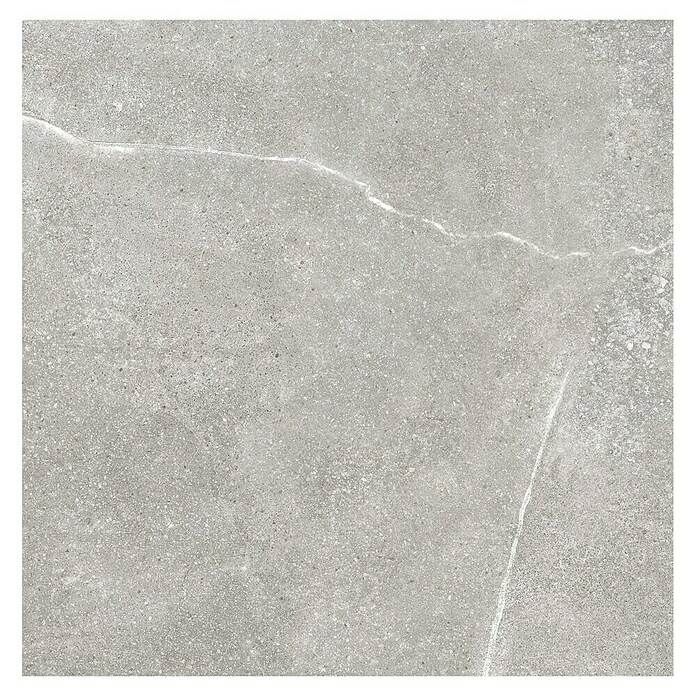 Tau ceramica Keramische tegel Soapstone Silver (60 x 60 cm, Silver, Mat) | BAUHAUS