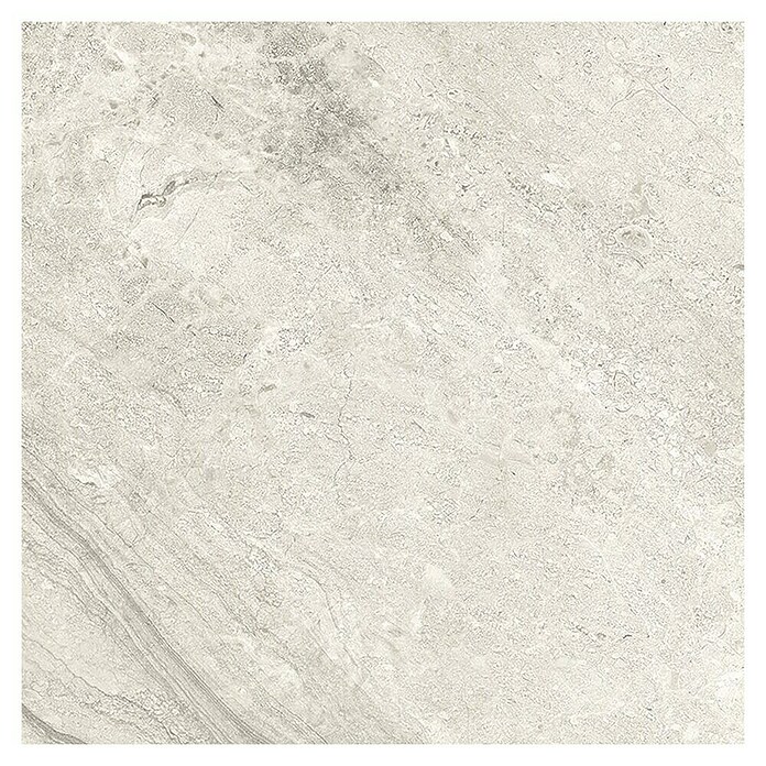 Tau ceramica Keramische tegel Litium Pearl (60 x 60 cm, Wit, Mat) | BAUHAUS