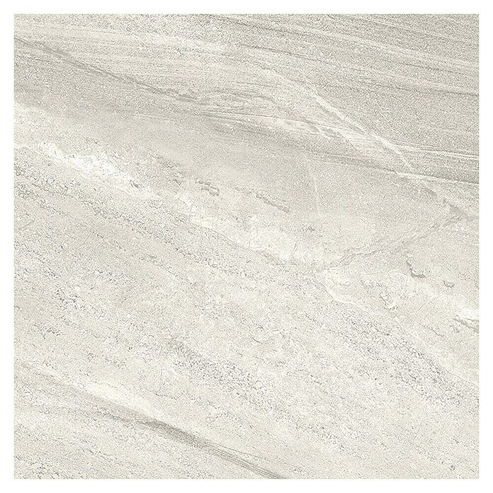 Tau ceramica Keramische tegel Litium Pearl (60 x 60 cm, Wit, Mat) | BAUHAUS