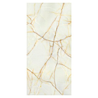 Tau ceramica Keramische tegel Onice Gold (120 x 280 cm, Gold, Mat)
