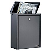 Allux Briefkasten 200 (L x B x H: 140 x 280 x 390 mm, Anthrazit, Stahl) | BAUHAUS