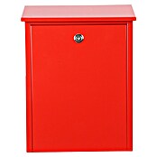 Allux Briefkasten 200 (L x B x H: 140 x 280 x 390 mm, Rot, Stahl) | BAUHAUS