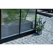 Halls Gewächshaus Icon 6 Stegdoppelplatten (Außenmaß inkl. Dachüberstand (B x T): 192,5 x 130,3 cm, Material Seitenwand: Glas, 4 mm, Grün) | BAUHAUS