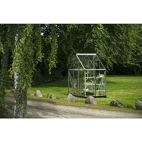 Halls  Gewächshaus Icon 6 Einscheiben-Sicherheitsglas
