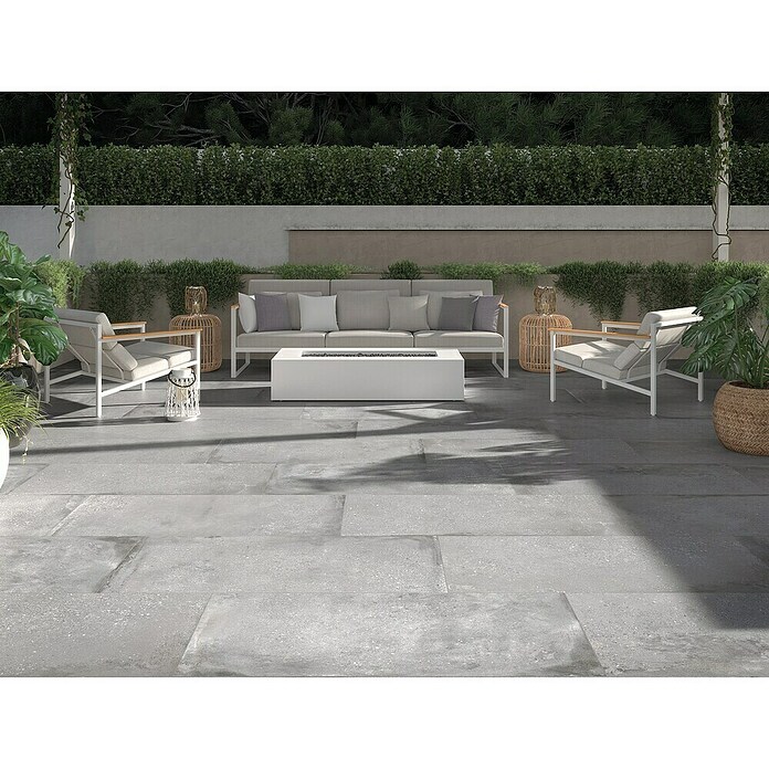 BHS Showroom Keramische tegel (60 x 120 cm, Steel)