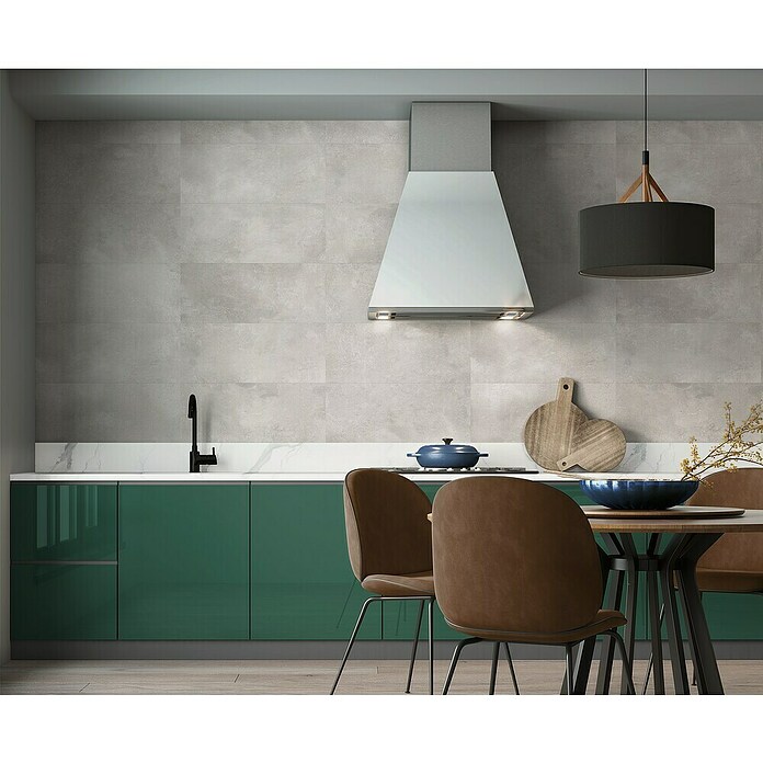 Wandtegel Energy Gris (60 x 30 cm, Grijs, Mat, Dikte: 8 mm) | BAUHAUS
